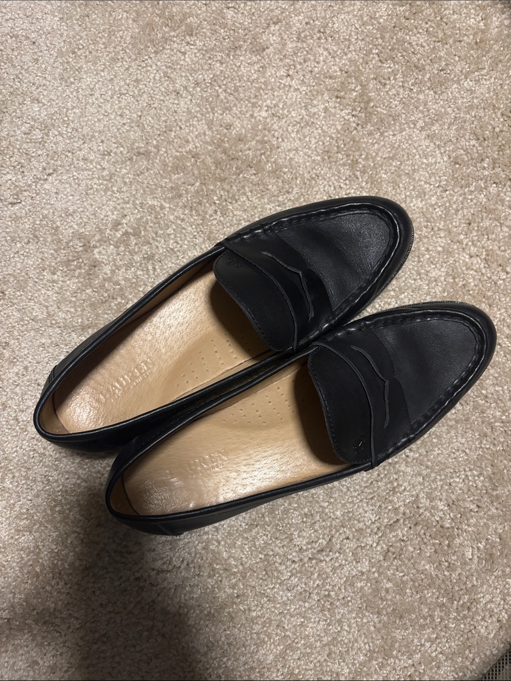 Lauren Ralph Lauren Black Loafers